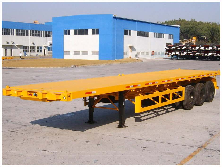 Sinotruk Flatbed Semi Trailer