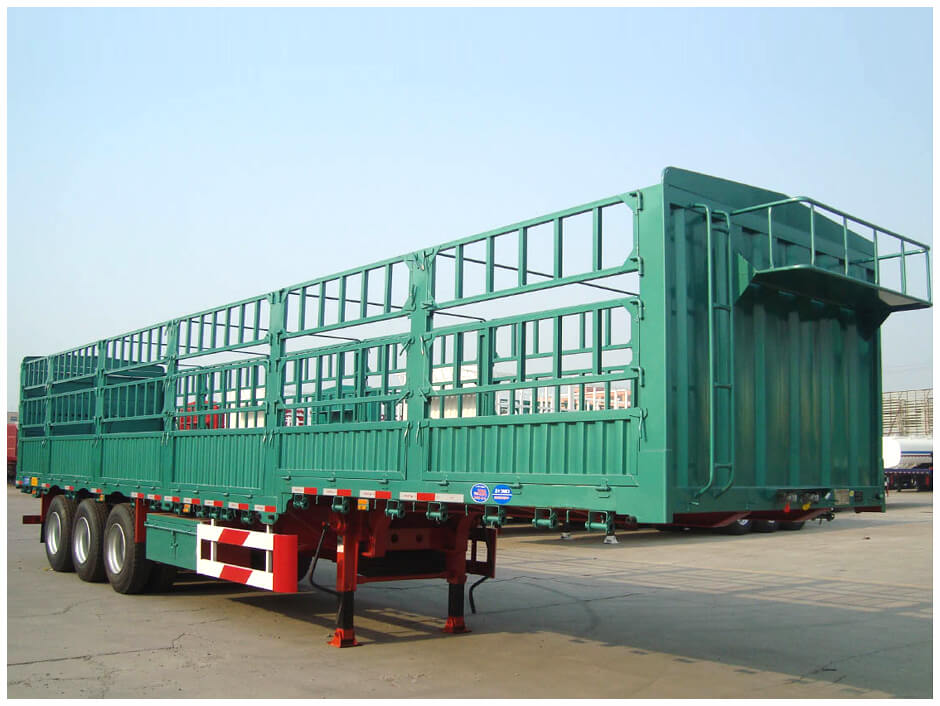 Stake Cargo Semi Trailer