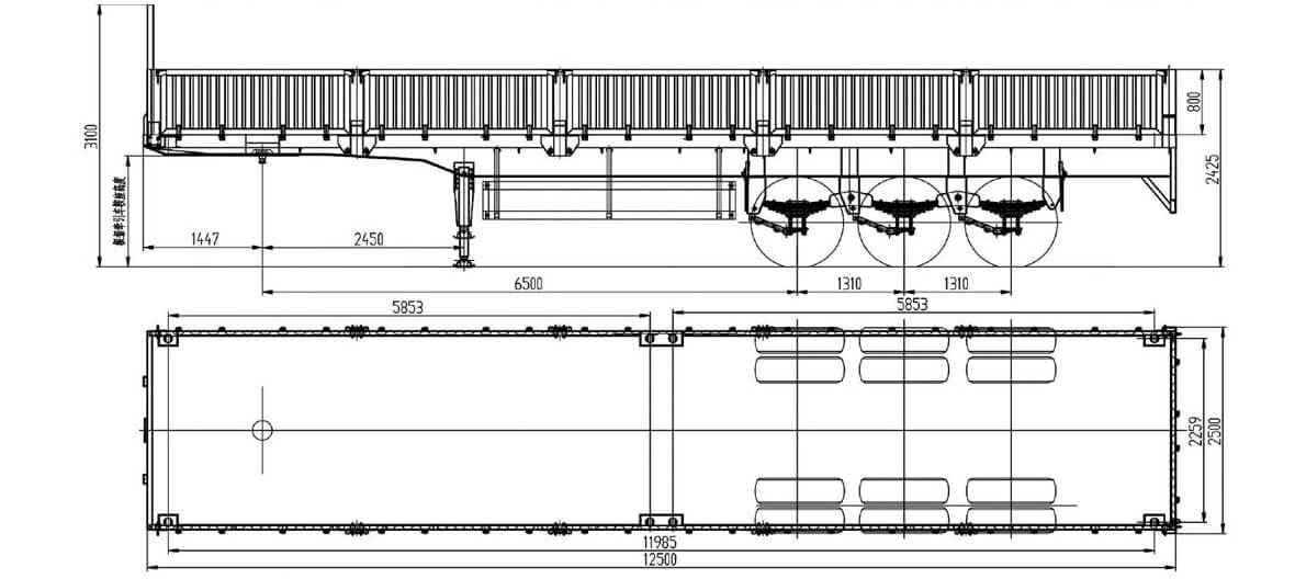 SINOTRUK CARGO TRAILER