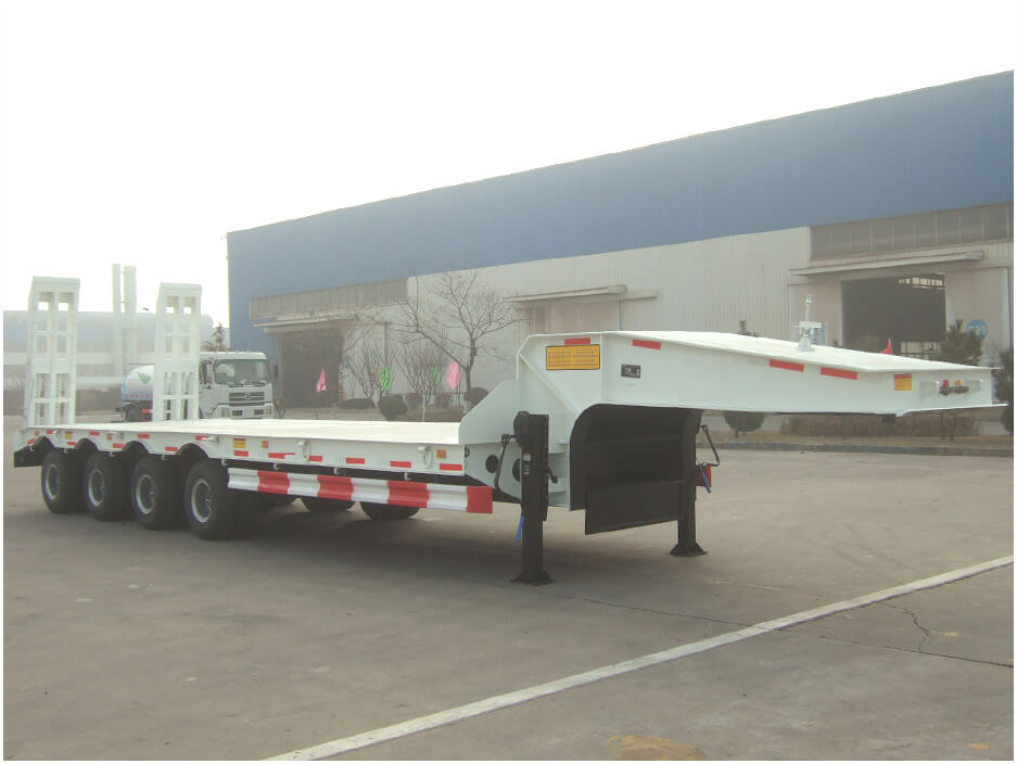 Low Bed Semi Trailer